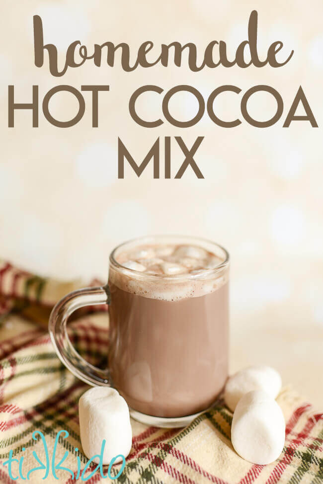 Homemade Large Batch Hot Chocolate Mix Recipe